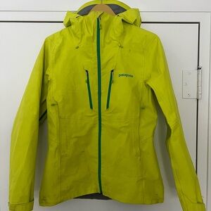 Patagonia Women's Bright Yellow Ski Jacket